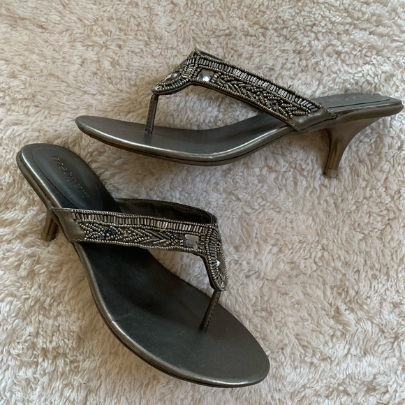 NWT Lane Bryant new in box silver heels - Picture 11 of 15